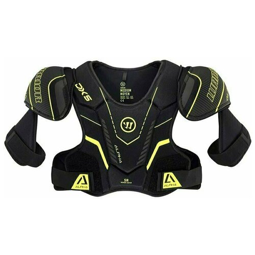 фото Защита груди/плеч warrior alpha dx5 sr shoulder pads арт.dx5spsr9-xl,р.xl,пласт.,синт.пен,пол.,чер