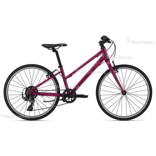 фото Подростковый велосипед giant alight 24 фиолетовый one size