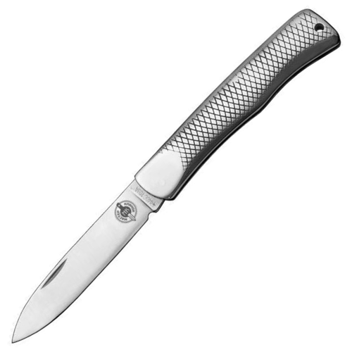 фото Складной нож рыбак, сталь 420, рукоять сталь мастер клинок