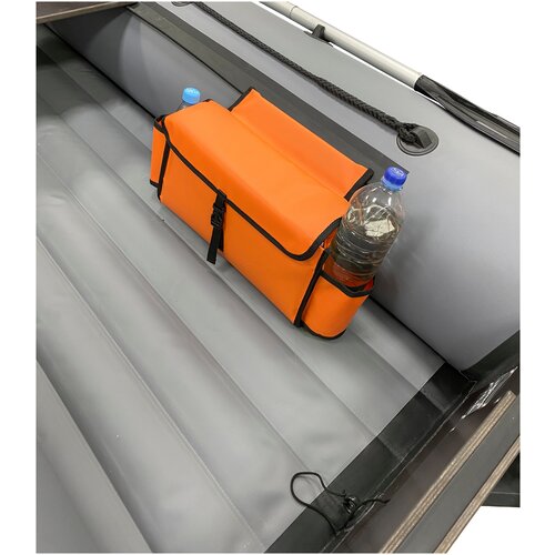 фото Бортовая сумка на ликтрос надувной лодки пвх оранжевый (40 x 20 x 12 см) ип "иванов"