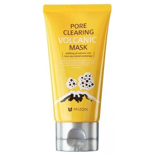 фото Mizon маска очищающая с вулканическим пеплом pore clearing volcanic mask 80 г.