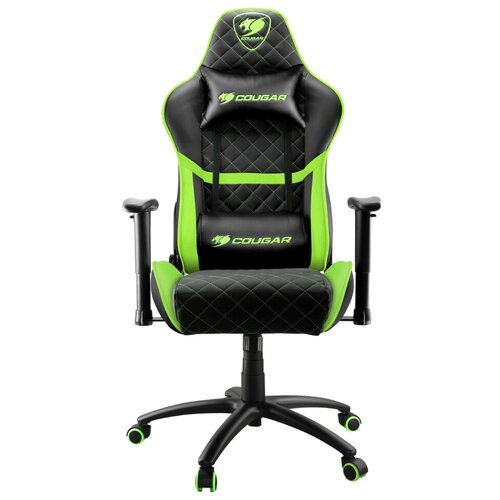 фото Кресло компьютерное игровое cougar neon green [3mneonxg.0001]