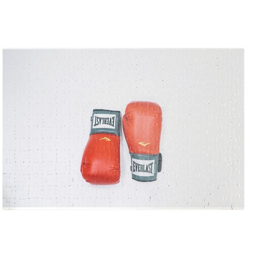 фото Пазлы coolpodarok бокс боксерские перчатки 26х38см 252 элемента