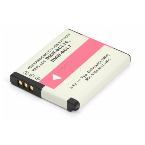 Аккумуляторная батарея для Panasonic DMW-BCL7, DMW-BCL7E, DMW-BCL7PP аккумулятор fb dmw bcf10 для panasonic dmc fx48 fx65 fx60 zs7a zs7gk