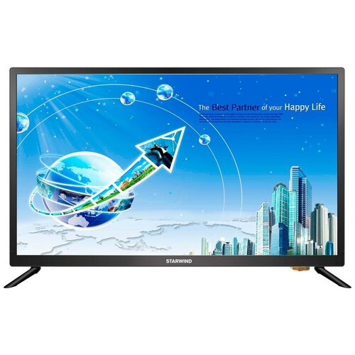 Телевизор 24 Starwind SW-LED24BB201 (HD 1366x768) черный телевизор 32 starwind sw led32sb303 hd 1366x768 smart tv черный