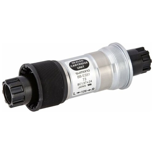 фото Каретка велосипедная shimano es51, 68/126, octalink, без болтов ebbes51b26