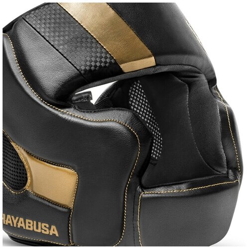 фото Боксерский шлем hayabusa t3 black\gold размер м