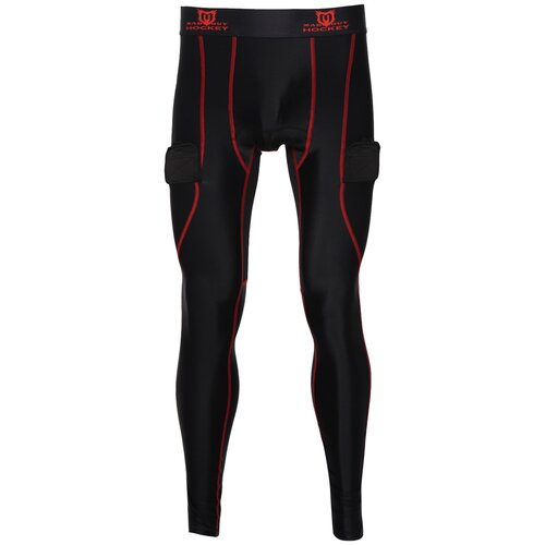 фото Брюки с раковиной pro compression mad guy sr черн/черн, (р.l)