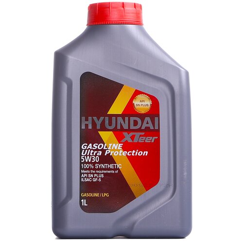 фото Синтетическое моторное масло hyundai xteer gasoline ultra protection 5w-30, 1 л