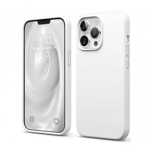 фото Чехол elago soft silicone (liquid) для iphone 13 pro, цвет белый (es13sc61pro- wh)