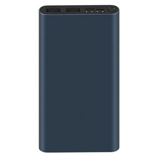 фото Аккумулятор xiaomi mi power bank 3 10000 mah plm13zm, черный