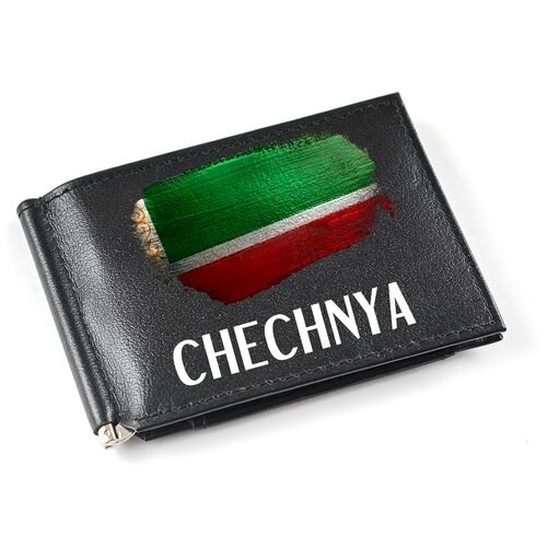 фото Зажим для денег russian handmade чеченская республика натуральная кожа №5