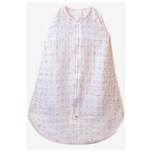 фото Спальный мешок для новорожденного swaddledesigns zzzipme sack 6-12m flannel lt kw w/kw dots swaddle designs