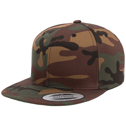 фото Кепка flexfit 6089camo - classic snapback green camo