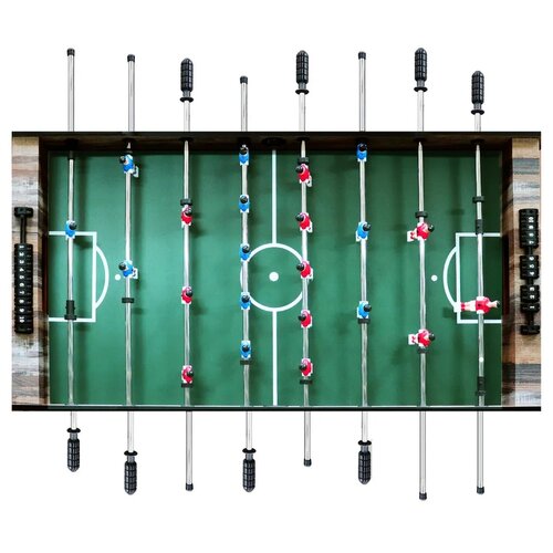 фото Игровой стол для футбола start line compact 48 коричневый/черный