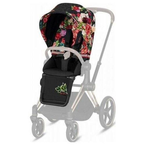 фото Cybex чехол прогулочного блока priam iii fe spring blossom dark