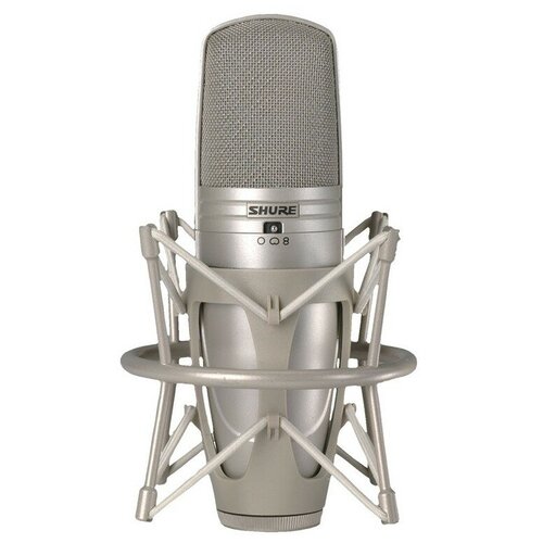 фото Shure ksm44a/sl студийный конденсаторный микрофон с алюминиевым кофром и гибким креплением