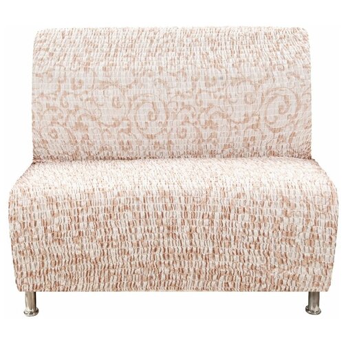 фото Чехол для мебели: чехол на кресло "сиена" джоя беж без подлокотников еврочехол