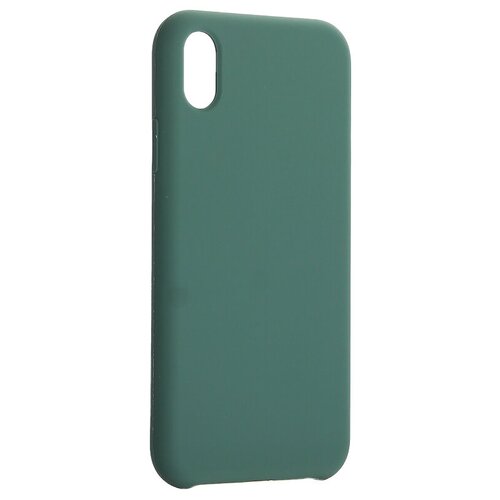 фото Чехол для iphone xr (6.1") силиконовый mitrifon pine green бриллиантово- зеленый № 58