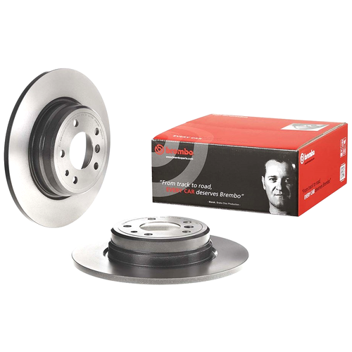 фото Brembo 08.5580.11 (08558010 / 08558011 / 0986478095) диск тормозной задний\ bmw (бмв) e38 / e31 2.8-5.0 m51-m62 / m70 / m73 89> (комплект 2 штуки)