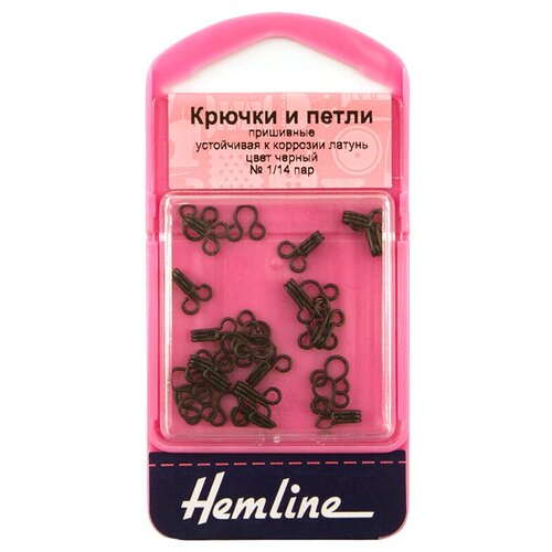 фото Крючки и петли пришивные, 14 пар, №1 hemline 14 пар ( 401.1/g002 )