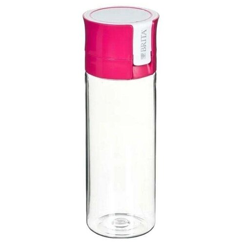 фото Бутылка-водоочиститель brita fill&go vital, розовый, 0.6 л