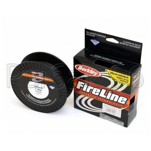 фото Леска плетеная berkley fireline smoke 0.15 270м eflep15-42 1013072
