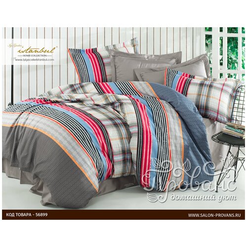фото Постельное белье istanbul home collection pure satin styling хлопковый сатин евро istanbul home collection (турция)