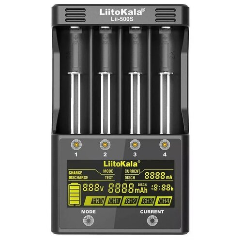 фото Универсальное зарядное устройство liitokala lii-500s