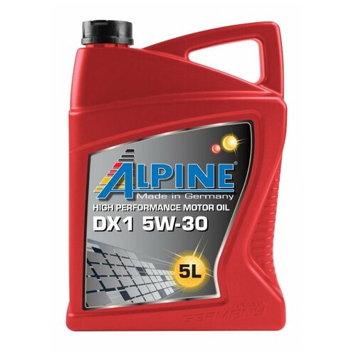 фото Моторное масло alpine dx1 5w-30