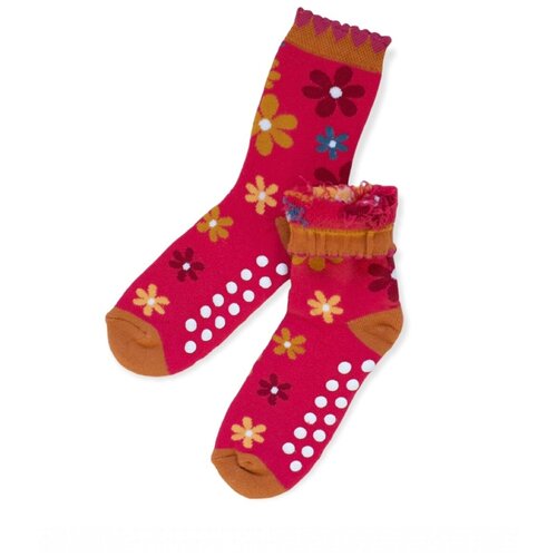 фото Комплект носков aviva kids collection 3шт, 31/34, носки детские махровые со стоперами, антискользящие следочки, теплые, в подарочной коробке