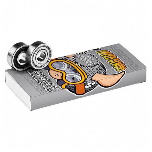 фото Набор подшипников speed demons hot shot bearings, 8 шт. silver