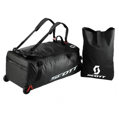 фото Сумка дорожная scott wheel duffle 110 black/red clay, 250079-5446