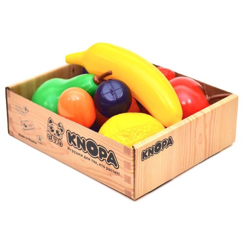 фото Knopa набор в малом ящике «фрукты», 12 элементов