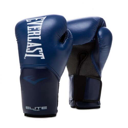 фото Перчатки тренировочные everlast elite prostyle 16oz т.синие