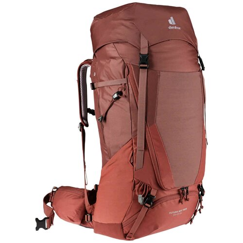 фото Рюкзак туристический deuter futura air trek 55+10 sl (цвет: redwood-lava)