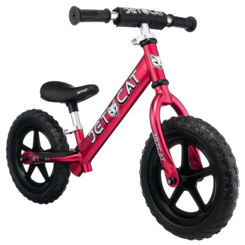 фото Беговел - jetcat - 12 sport - slt - eva - black series - raspberry (малиновый) - детский - от 1,5 лет - от 2 лет