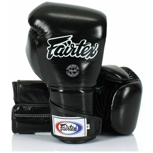 фото Боксерские перчатки bgv6 черные 10 унций fairtex