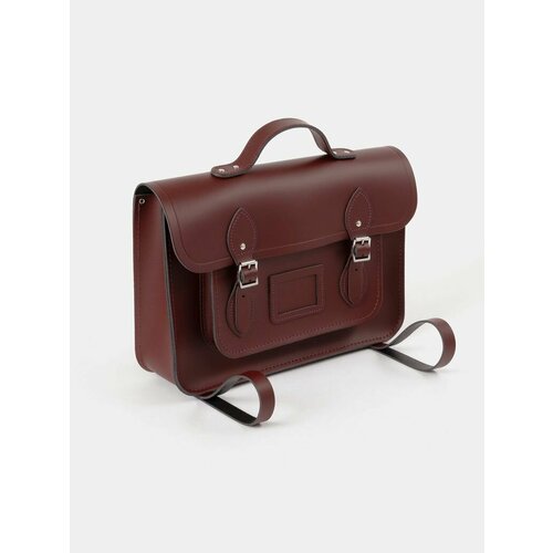 фото Рюкзак кожаный женский the cambridge satchel co. the 14 inch batchel backpack (oxblood) нет бренда