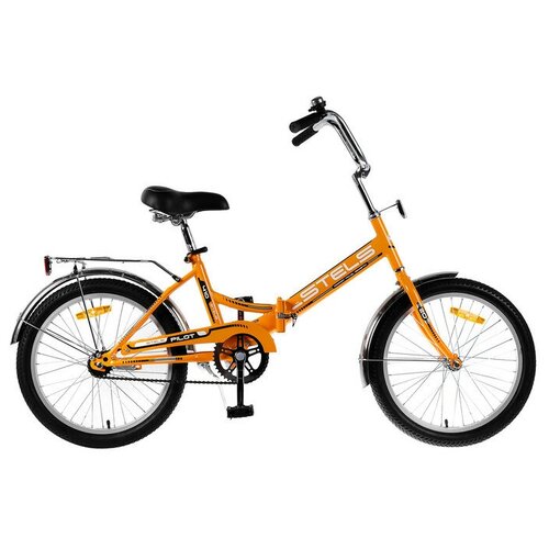 фото Городской велосипед stels pilot 410 20 z011 (2021) рама 13.5" оранжевый