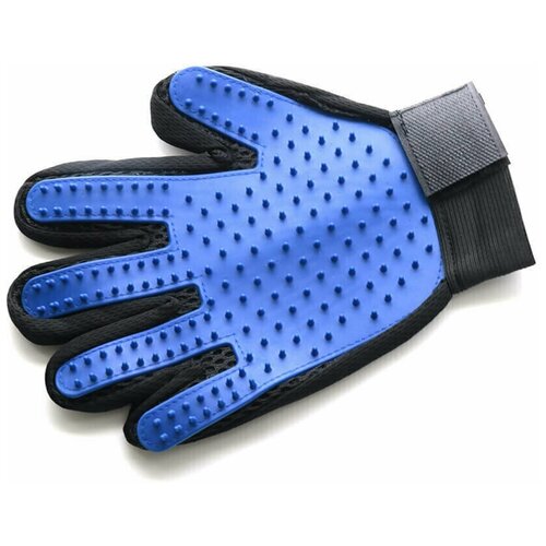 фото Варежка для вычесывания шерсти домашних животных pet glove xr-045 maxmoll