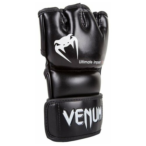 фото Перчатки для смешанных боевых искусств venum impact - черный, l/xl