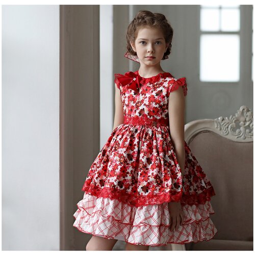 фото Платье для девочки meriche, модель becca, размер 5 (104-110 см)  meriche alta costura