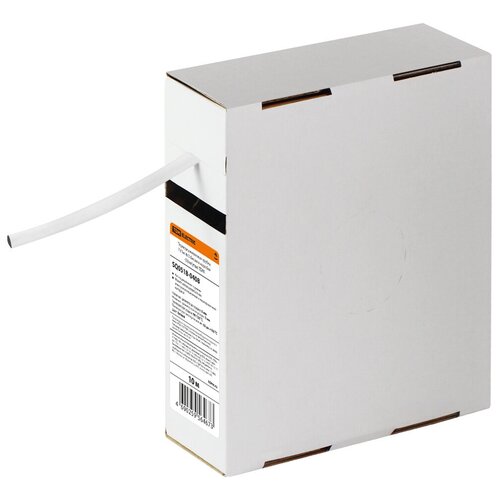 фото Термоусаживаемая трубка тутнг 6/3 белая в коробке (10 м/упак) tdm tdm еlectric