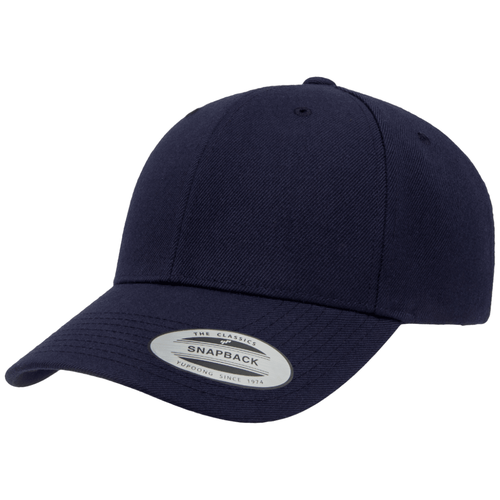 фото Кепка flexfit 6789m - curved visor snapback navy