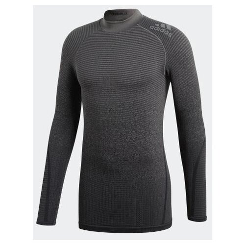 фото Лонгслив adidas alphaskin 360 seamless tee размер 48, grefou/black