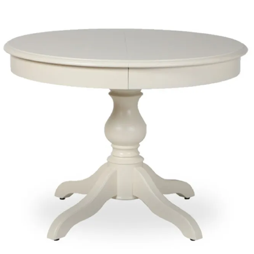 фото Evita/ стол обеденный деревянный орион-3 белый р-р 800(1080)*780/
