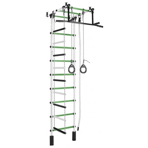 фото Распорный детский спортивный комплекс формула здоровья уралец белый-салатовый