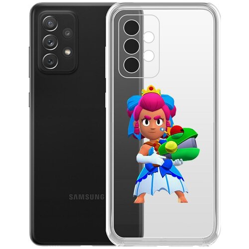 фото Чехол-накладка clear case brawl stars-принцесса шелли для samsung galaxy a72 (a725) krutoff group