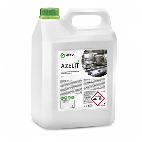 фото Чистящее средство для кухни "azelit" (канистра 5,4 кг) grass